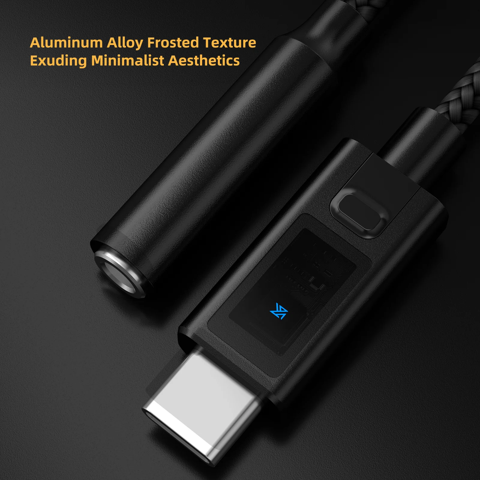 KZ AM02 Type-C Adapter 3.5 mm to Type-C with EQ adjustment High-definition decoding - Image 5