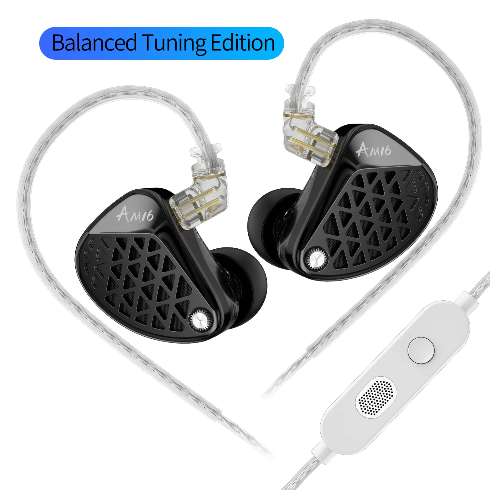 KZ AM16 16 Driver Hi-Fi IEM Earphones with Balanced and Bass-Enhanced version - Image 16
