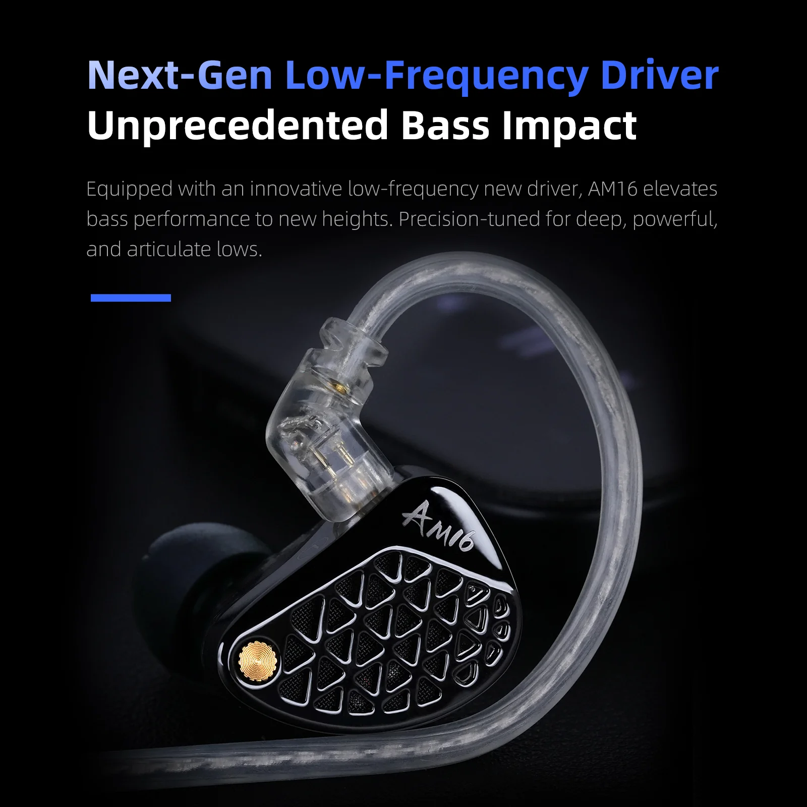 KZ AM16 16 Driver Hi-Fi IEM Earphones with Balanced and Bass-Enhanced version - Image 5