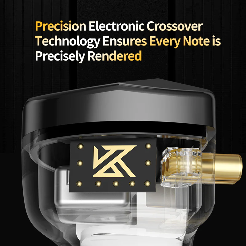 KZ AS10 PRO with Innovative 10 Balanced Armature Drivers IEM Earphone - Image 6