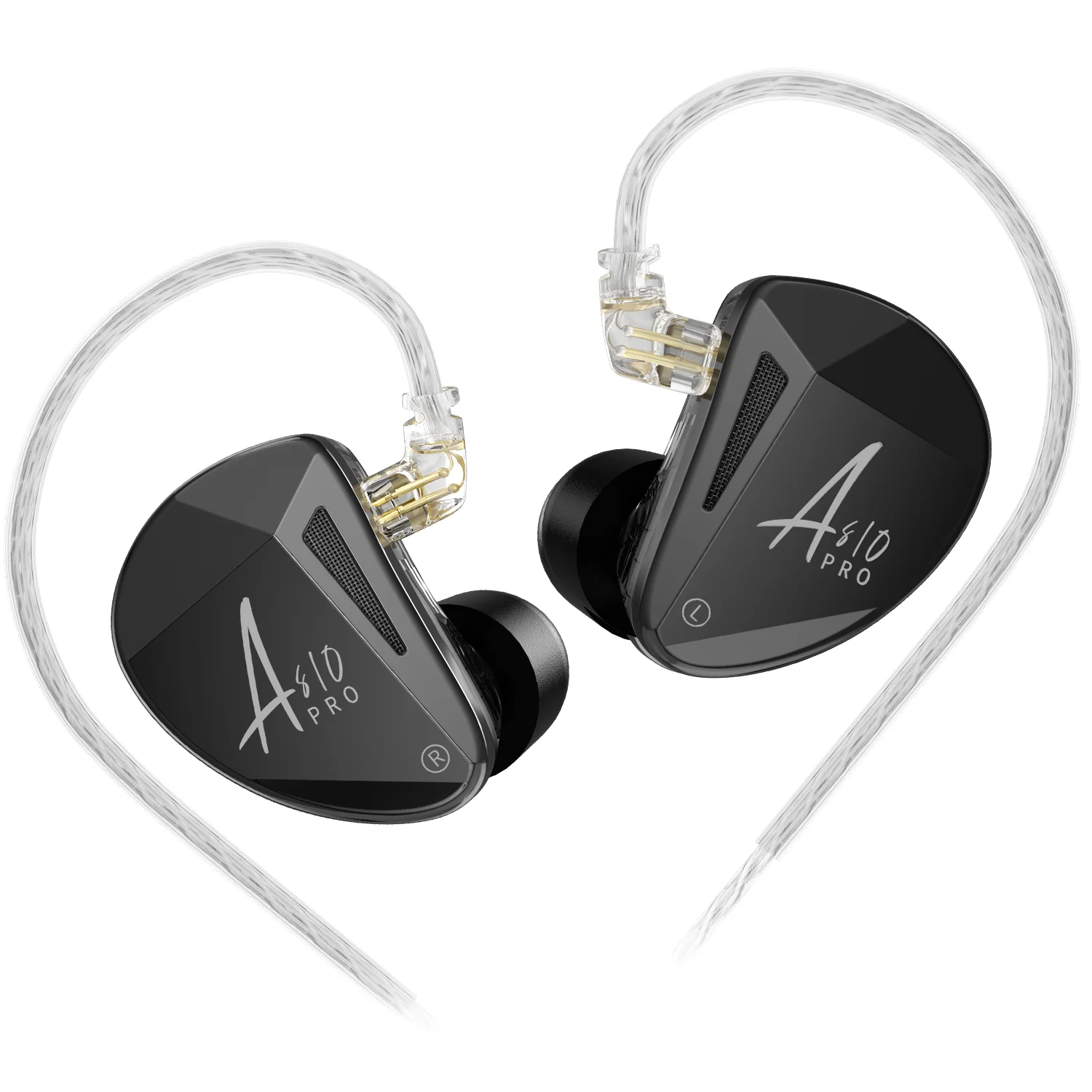 KZ AS10 PRO with Innovative 10 Balanced Armature Drivers IEM Earphone - Image 7