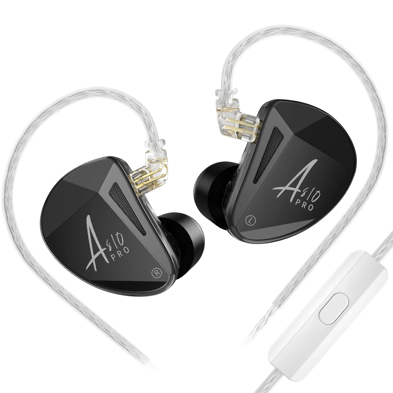 KZ AS10 PRO with Innovative 10 Balanced Armature Drivers IEM Earphone - Image 8