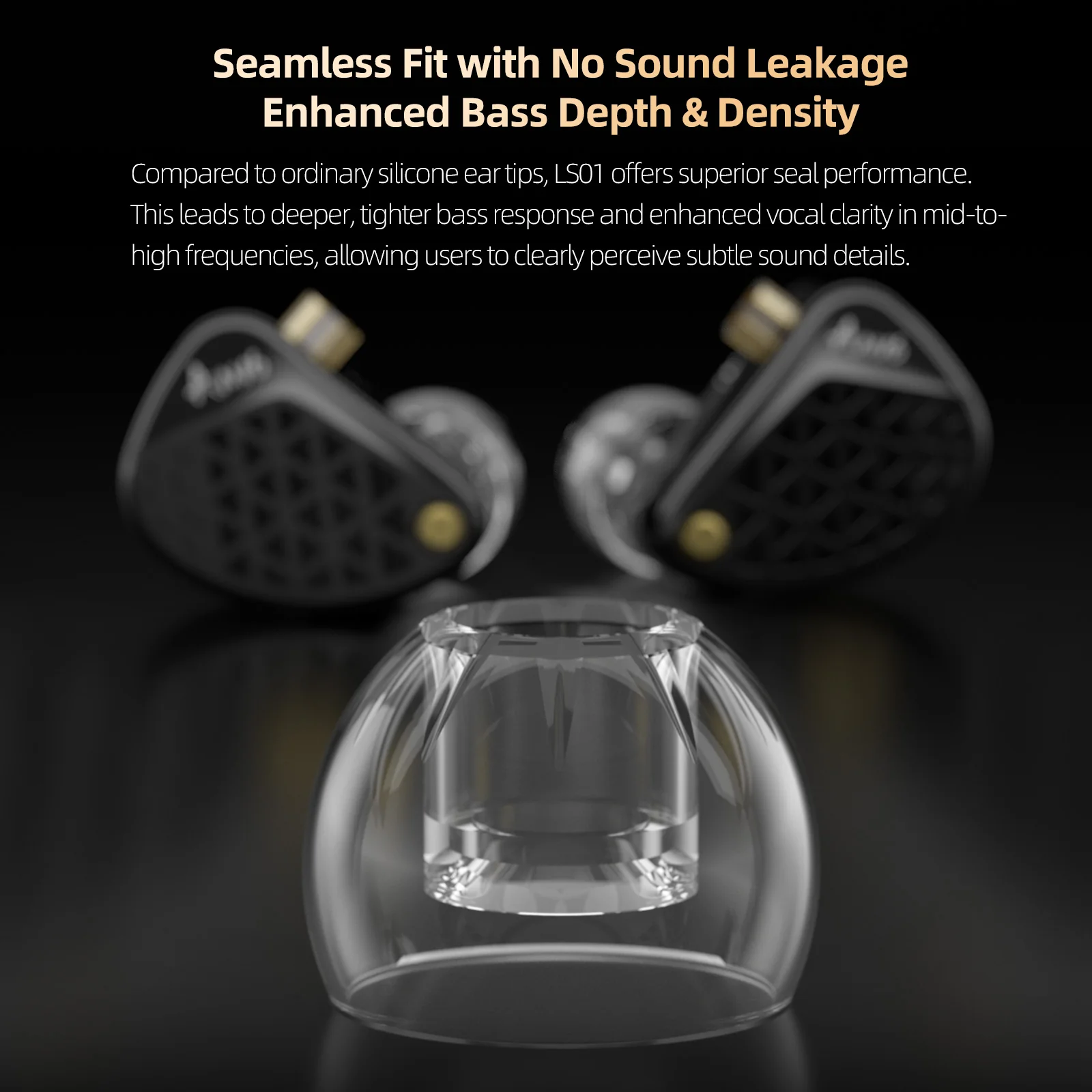 KZ LS01 Liquid silicone earplugs eartips - Image 5