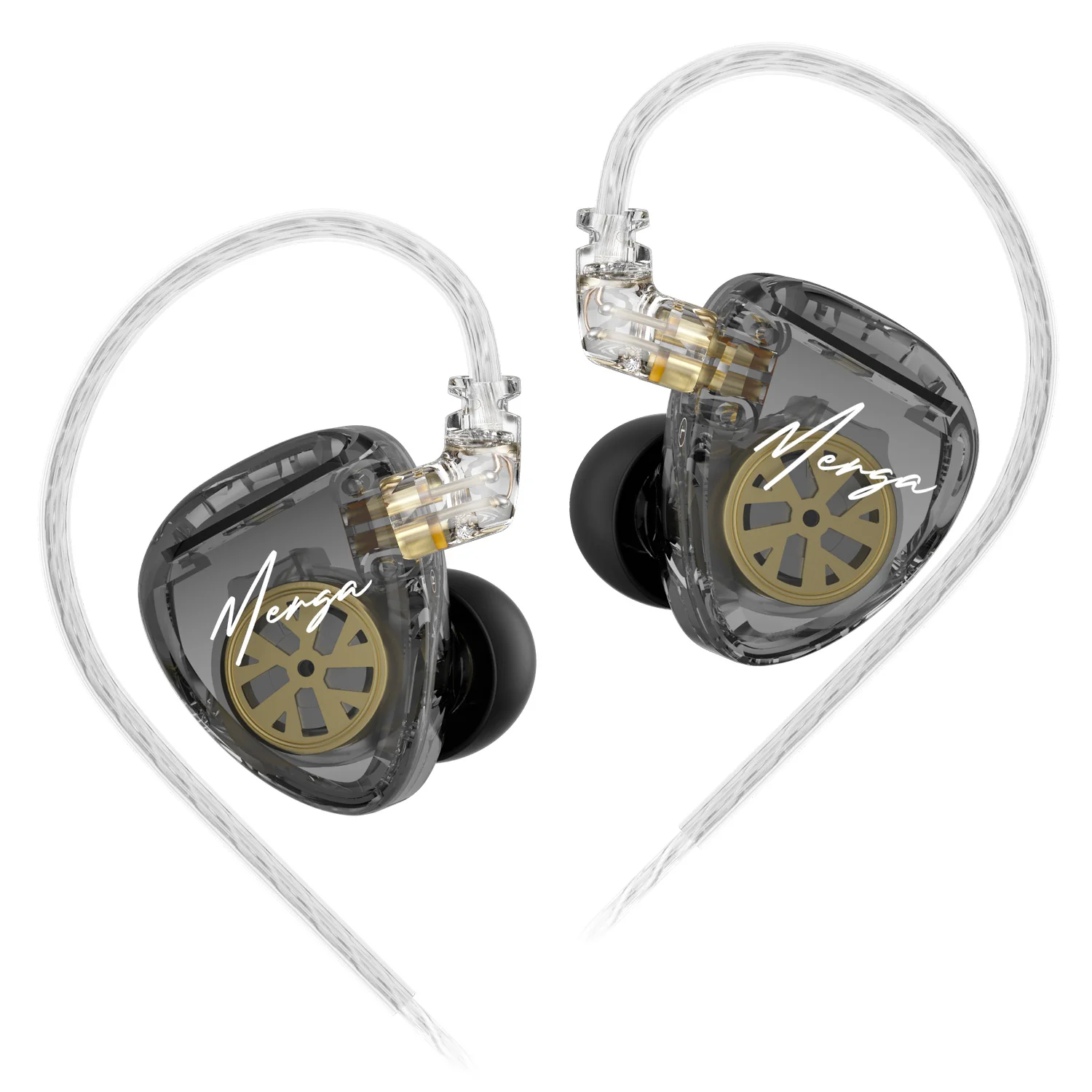 KZ Merga HiFi Wired Earbuds 2 Dynamic IEM