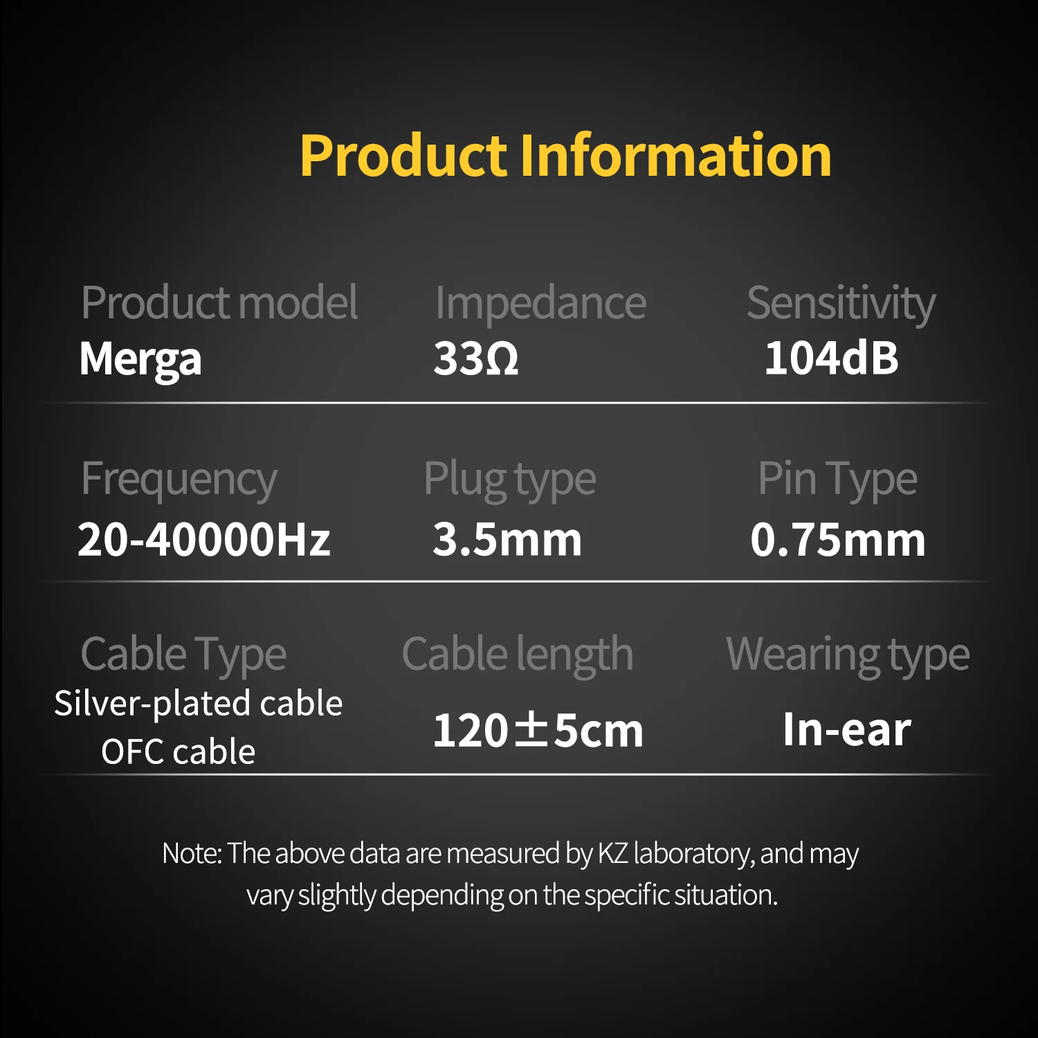 KZ Merga HiFi Wired Earbuds 2 Dynamic IEM - Image 8