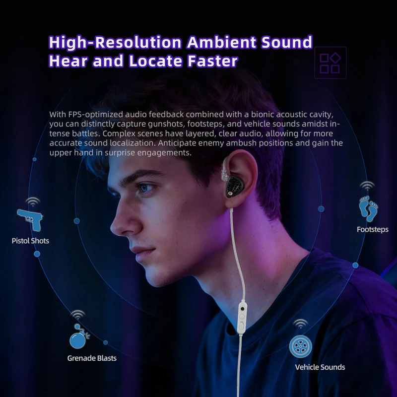 KZ Phantom Gaming Earbuds - Image 6
